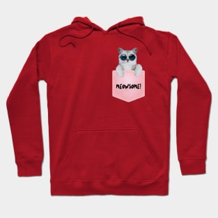 Meowsome Pocket Kitty Hoodie